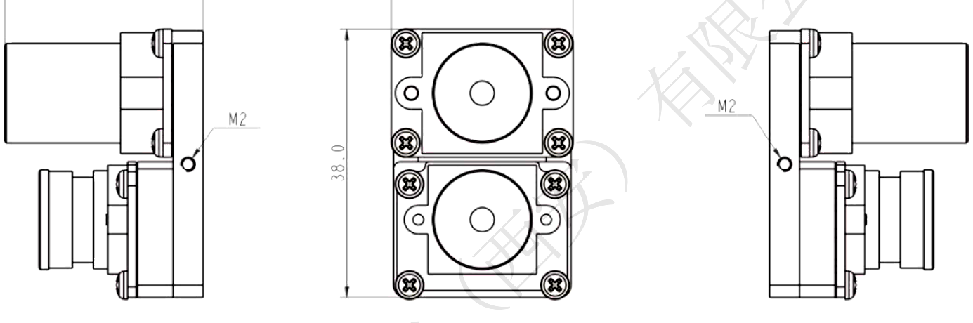HAWK-075CC Dual-Camera Tracking Module | Hangao Aviation